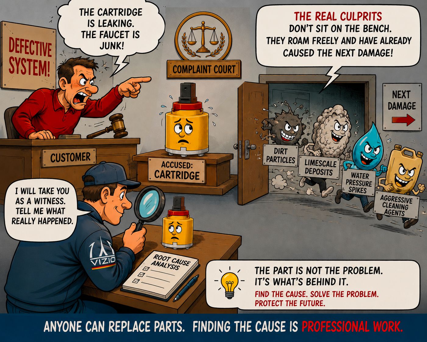 Stop Replacing Parts. Start Solving Technical Problems.