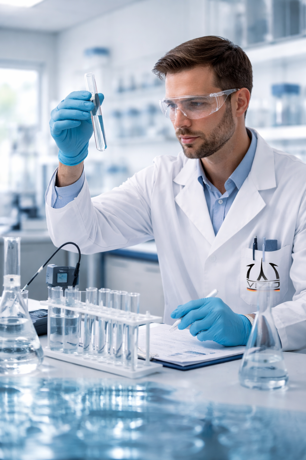 Wasseranalyse bei VIZIO - unser Engagement zur Sicherheit!