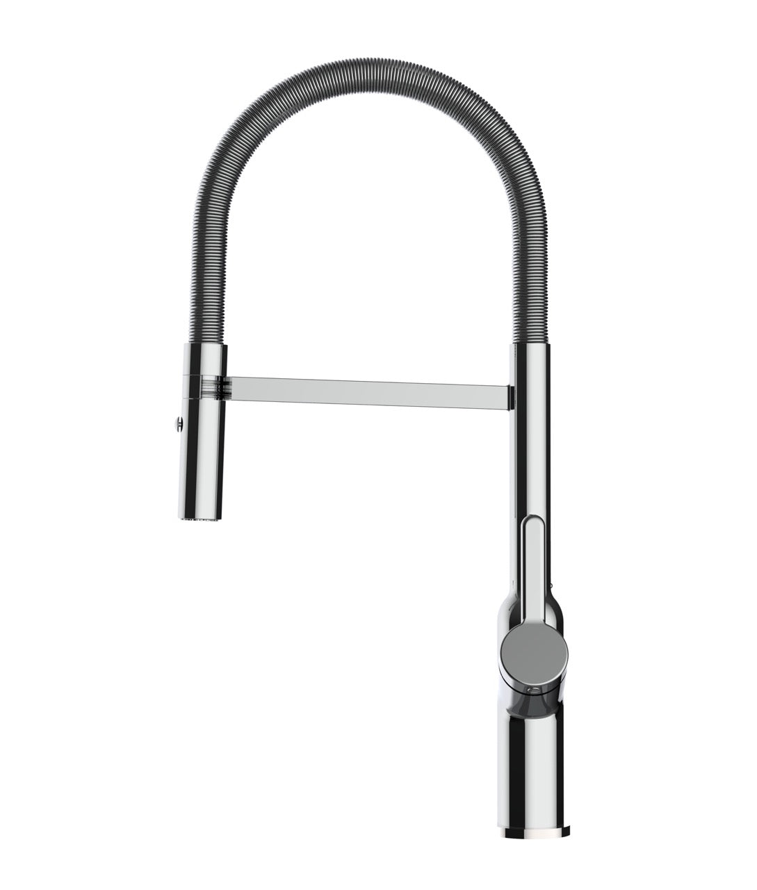 Kitchen Tap, Single lever, BOD, with 360° swivel spout and 2-jets removable Spray, Chrome