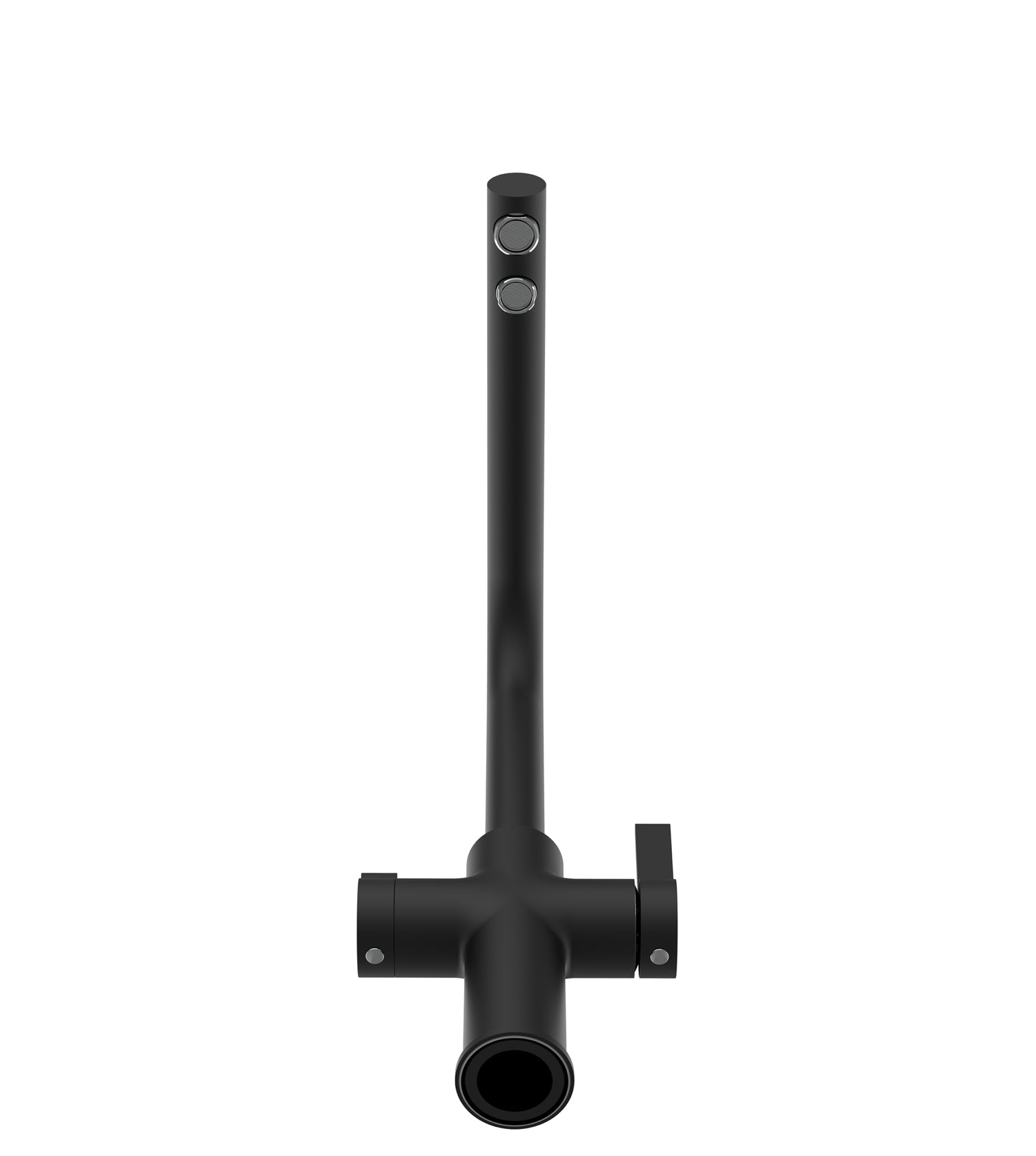 3 Way Kitchen Filter Tap, FC, with 360° Swivel L-Spout, Matte Black