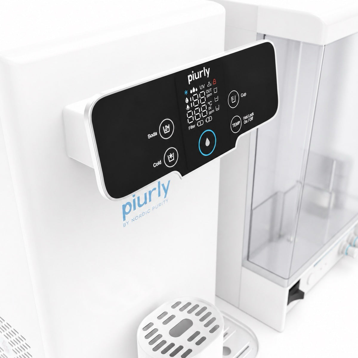 H2OMaster Countertop RO Filter & Sparkling Machine - White