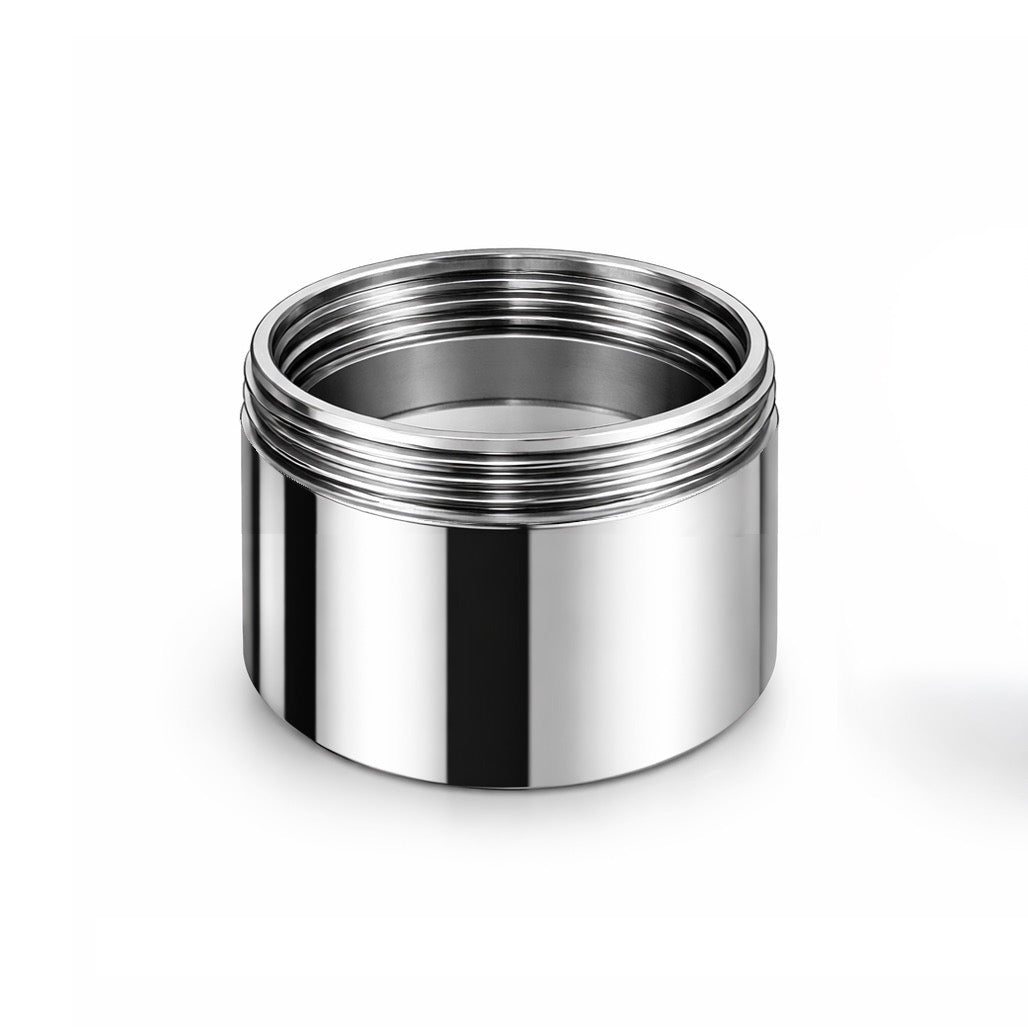 Aerator shell (Hot/Cold water), Polished Stainless Steel, for VIZIO Kitchen Taps art. VZFX011100 / VZFX011200 / VZFX211100 / VZFX211200 / VZFX511100 / VZFX511200