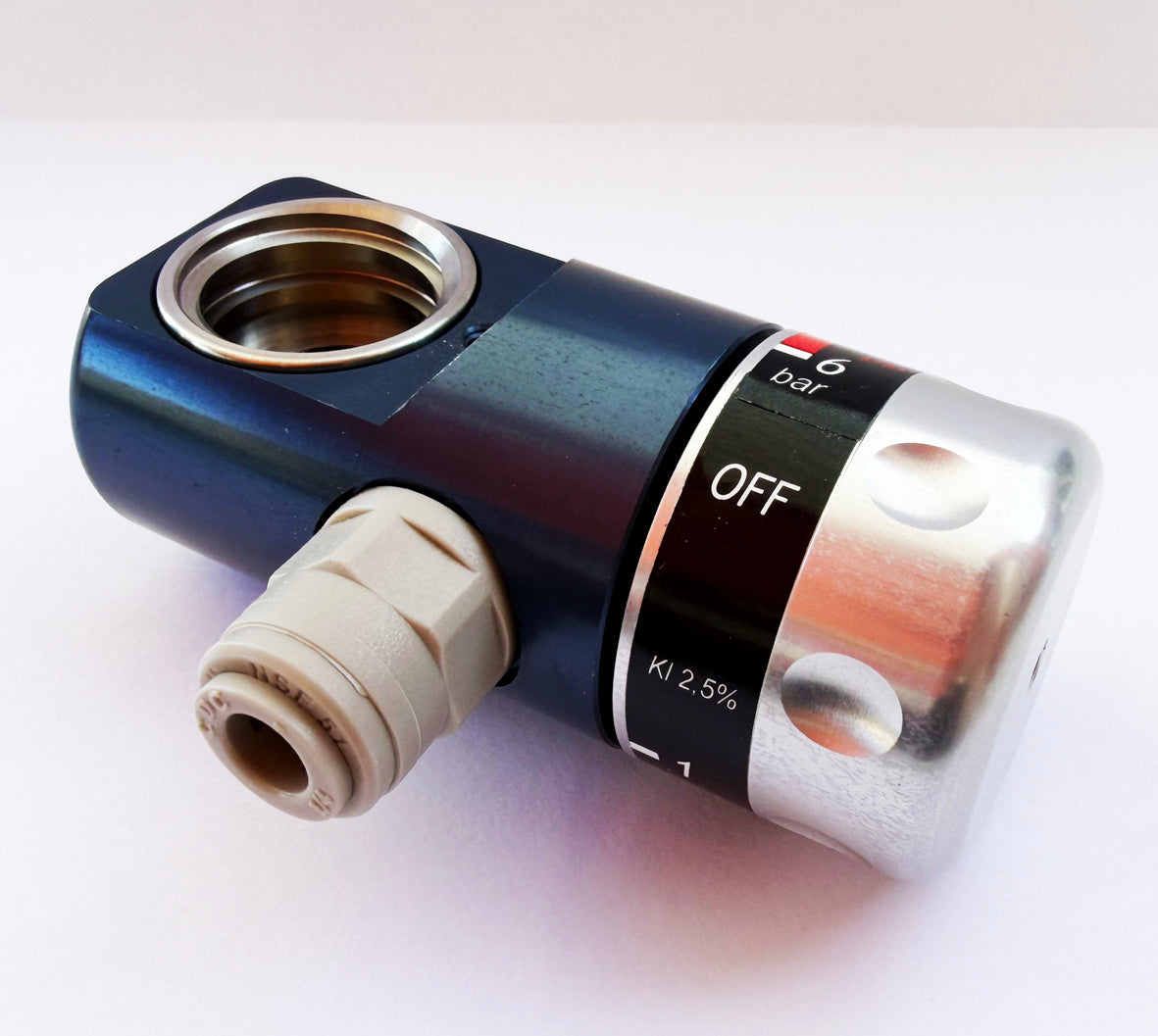 Reductor de presión de CO₂ para conexión de cilindro ACME (compatible con SodaStream)