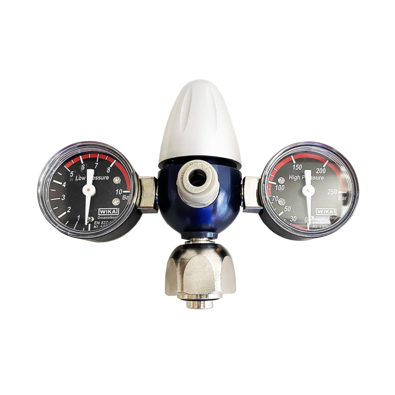 CO₂ Pressure Reducer for Large CO₂ Bottles – Compatible with Cylinders from 1kg Upwards