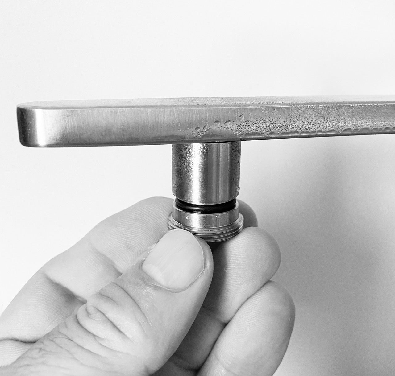 Stainless Steel V4A (AISI 316) Adapter for Water Whirler M16,5x1 to M22x1 Thread