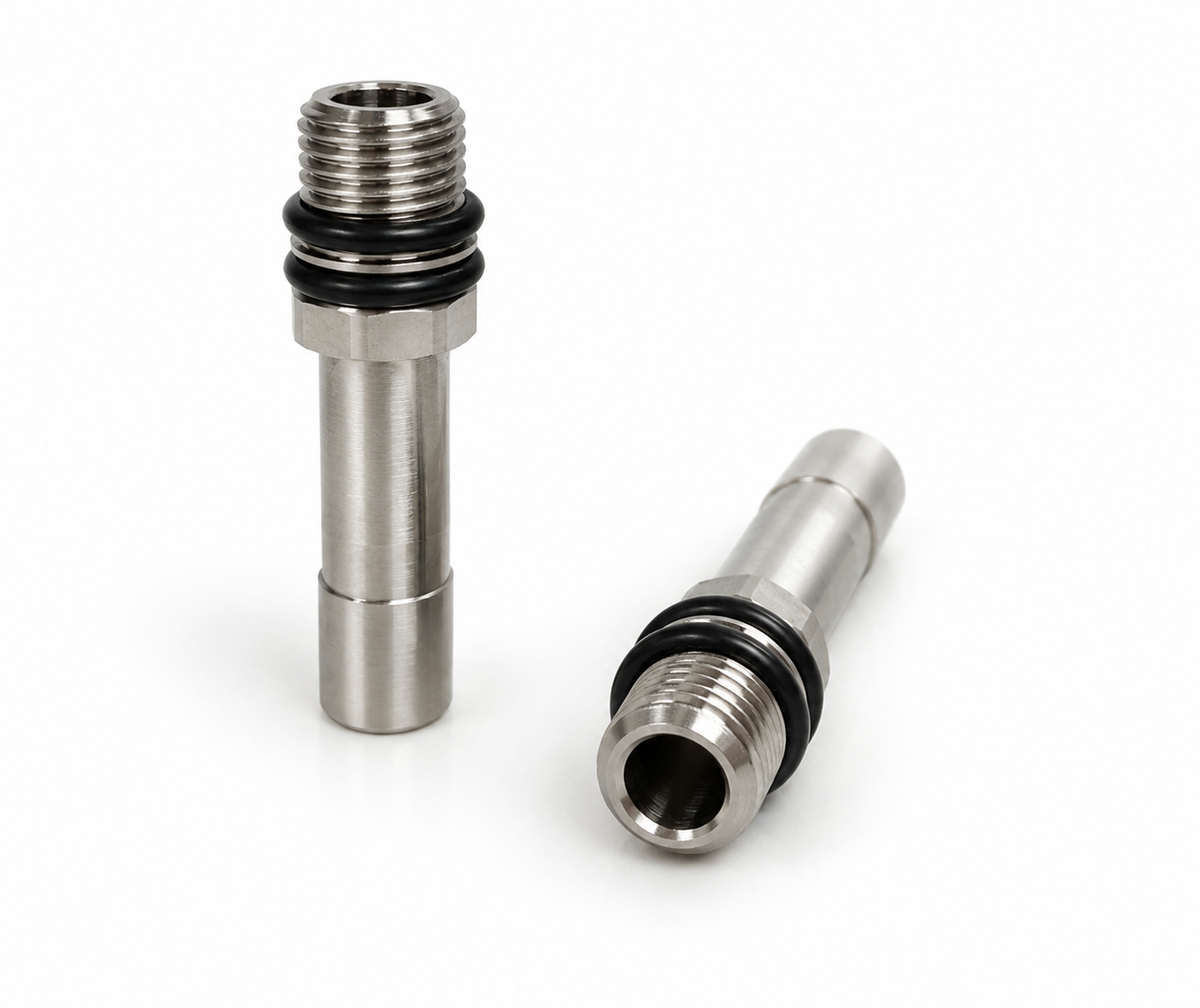 Drinking Water Connection Joint AISI 316 – 10x1 to 8mm Adapter to Replace Standard Flexible Tubes