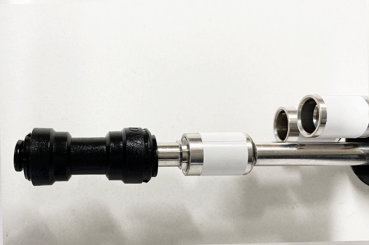 Drinking Water Connection Joint AISI 316 – 10x1 to 8mm Adapter to Replace Standard Flexible Tubes