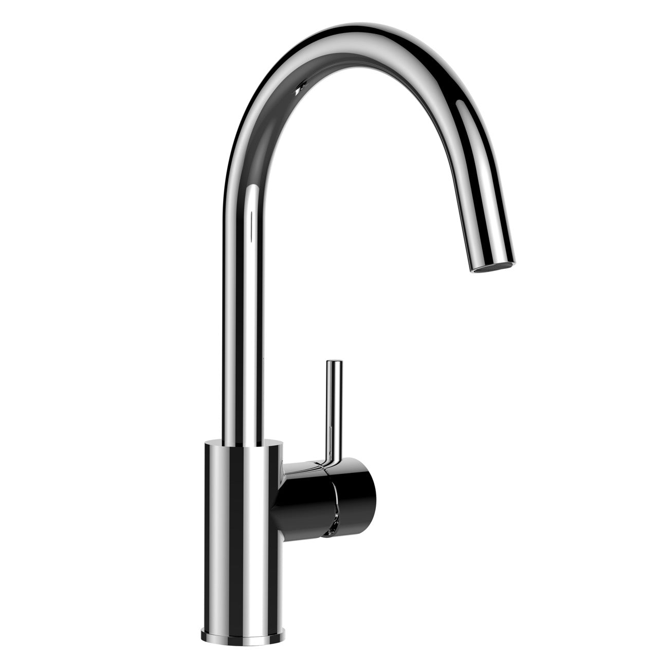 Mitigeur De Cuisine, Monocommande, SAM, avec bec pivotant 360° en U, Chromé
