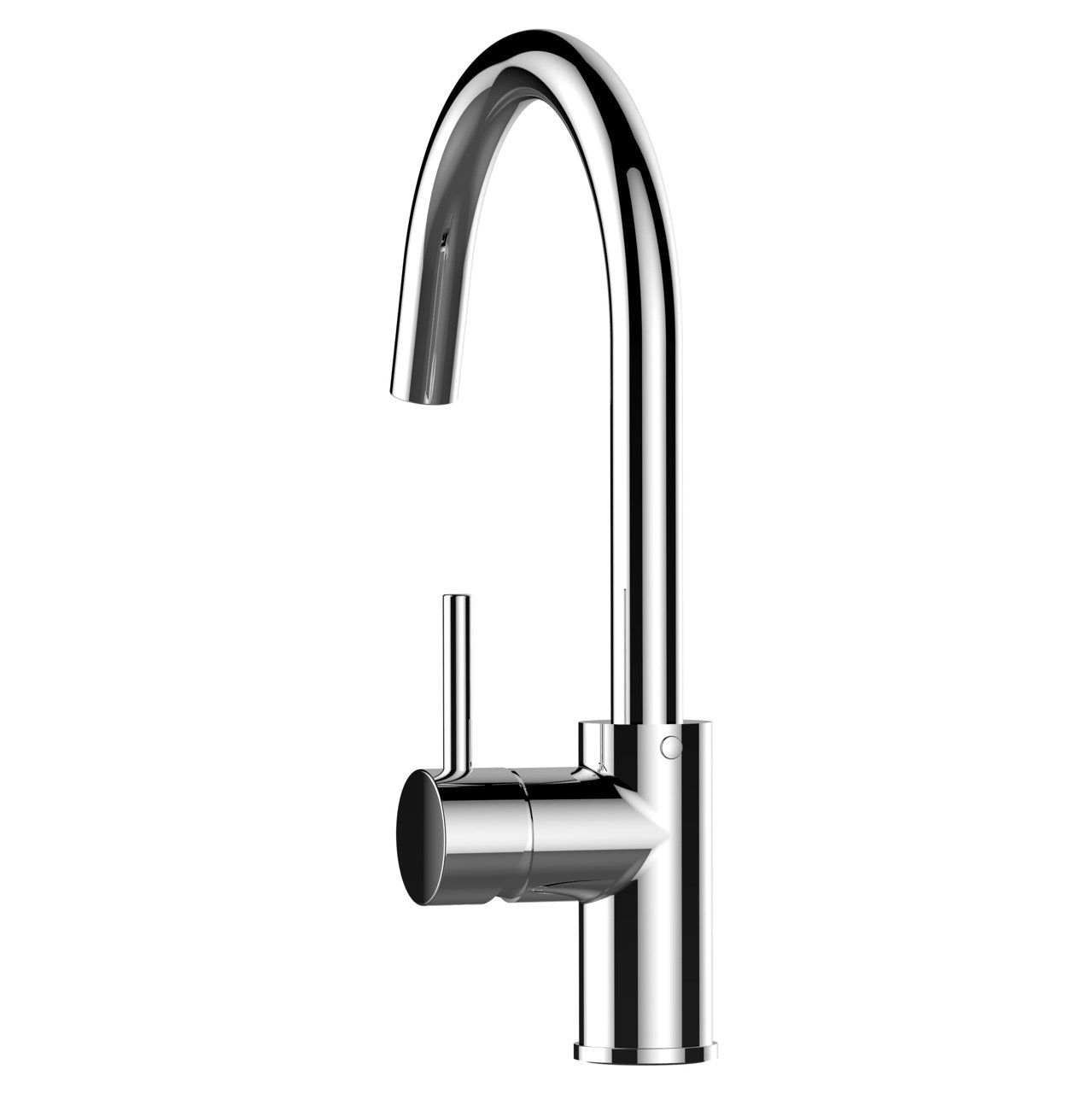 Mitigeur De Cuisine, Monocommande, SAM, avec bec pivotant 360° en U, Chromé