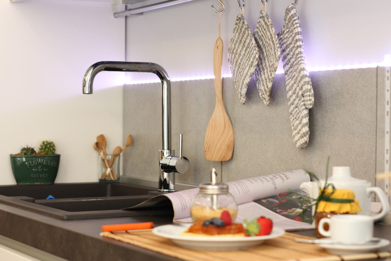 Kitchen Tap, Single lever, SM, with 360° swivel N-Spout, Chrome