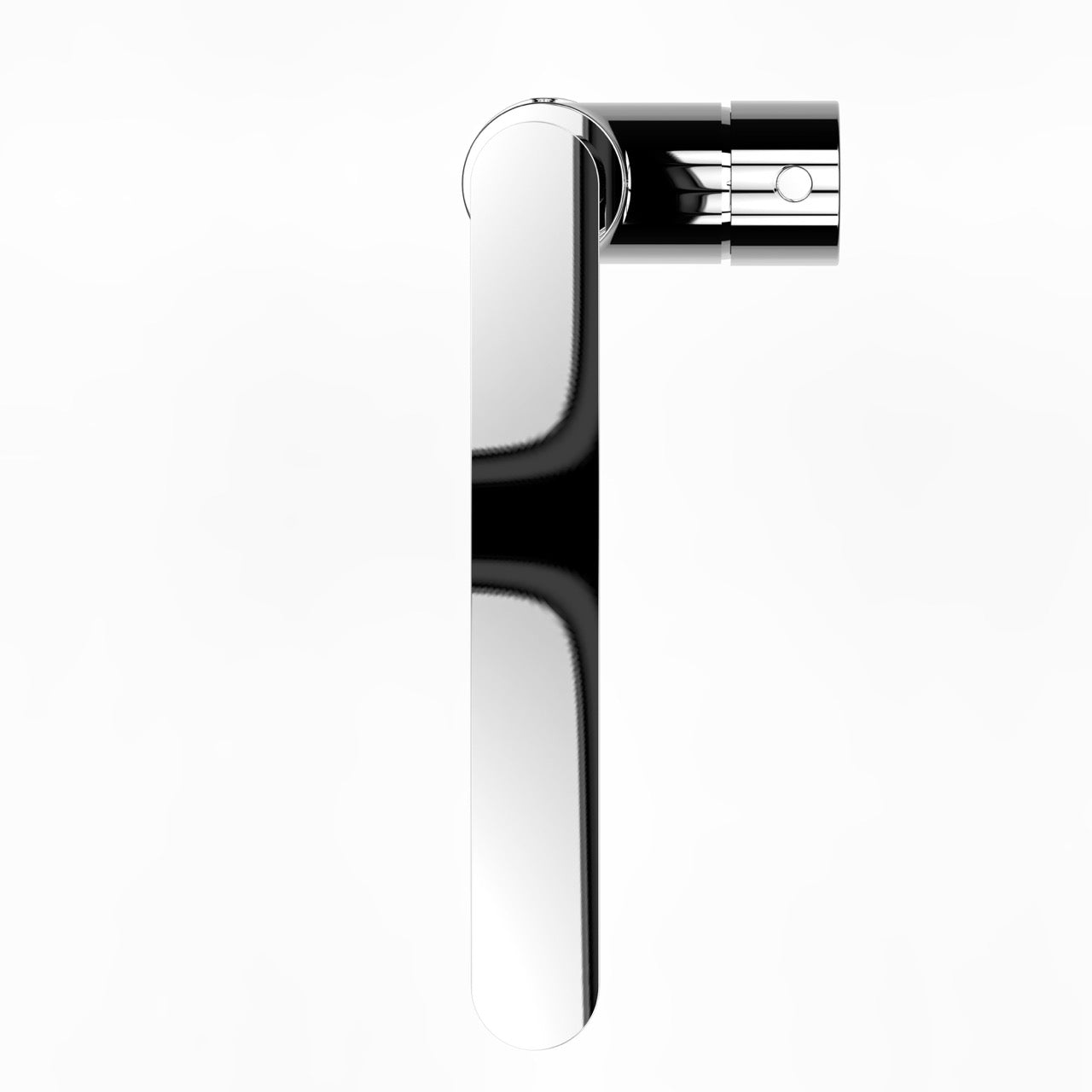 Kitchen Tap, Single lever, SM, with 360° swivel flat Spout, Chrome