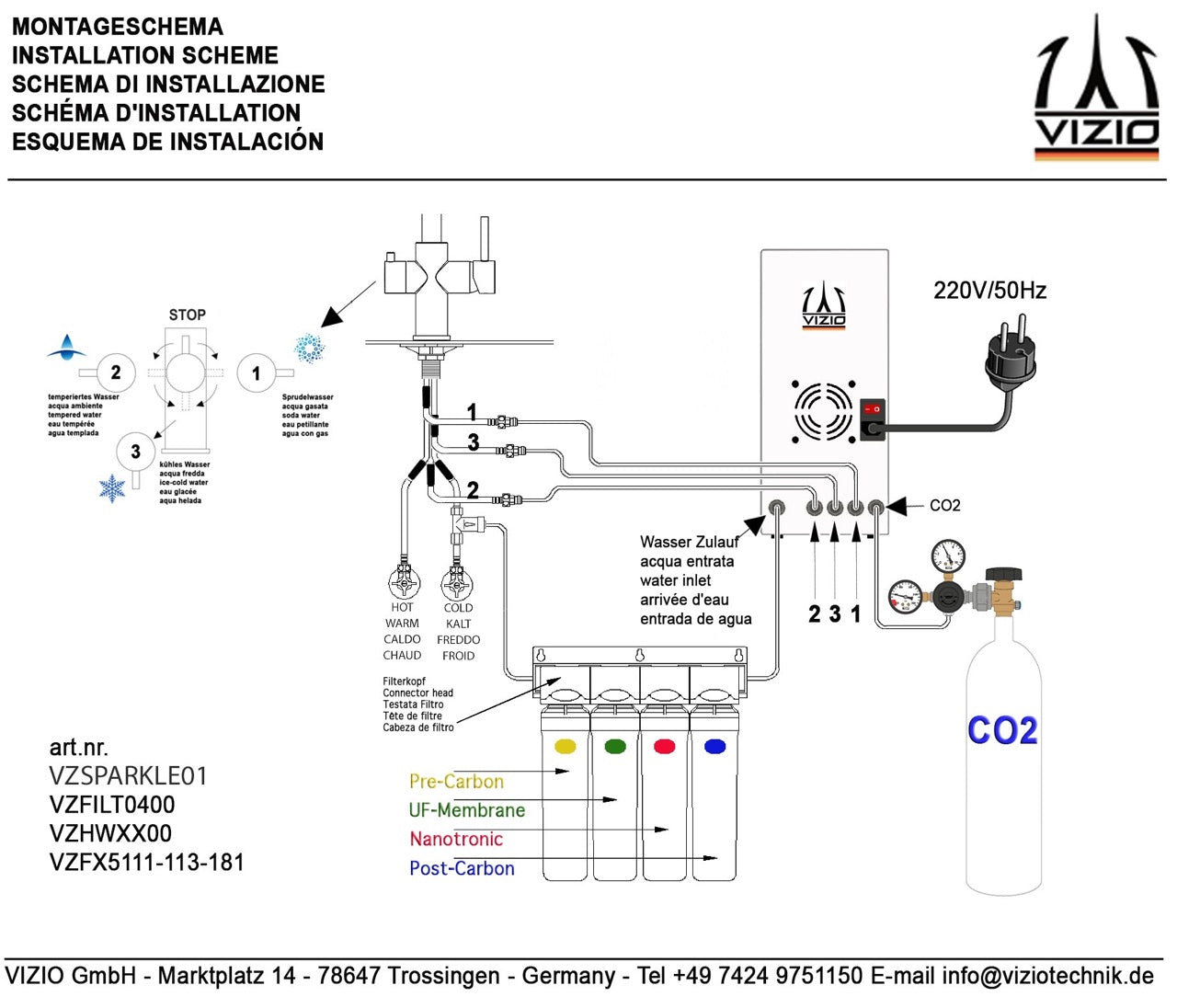 Sparkling Water Machine, CO2 Carbonator – Enjoy Fresh, Chilled & Still Water