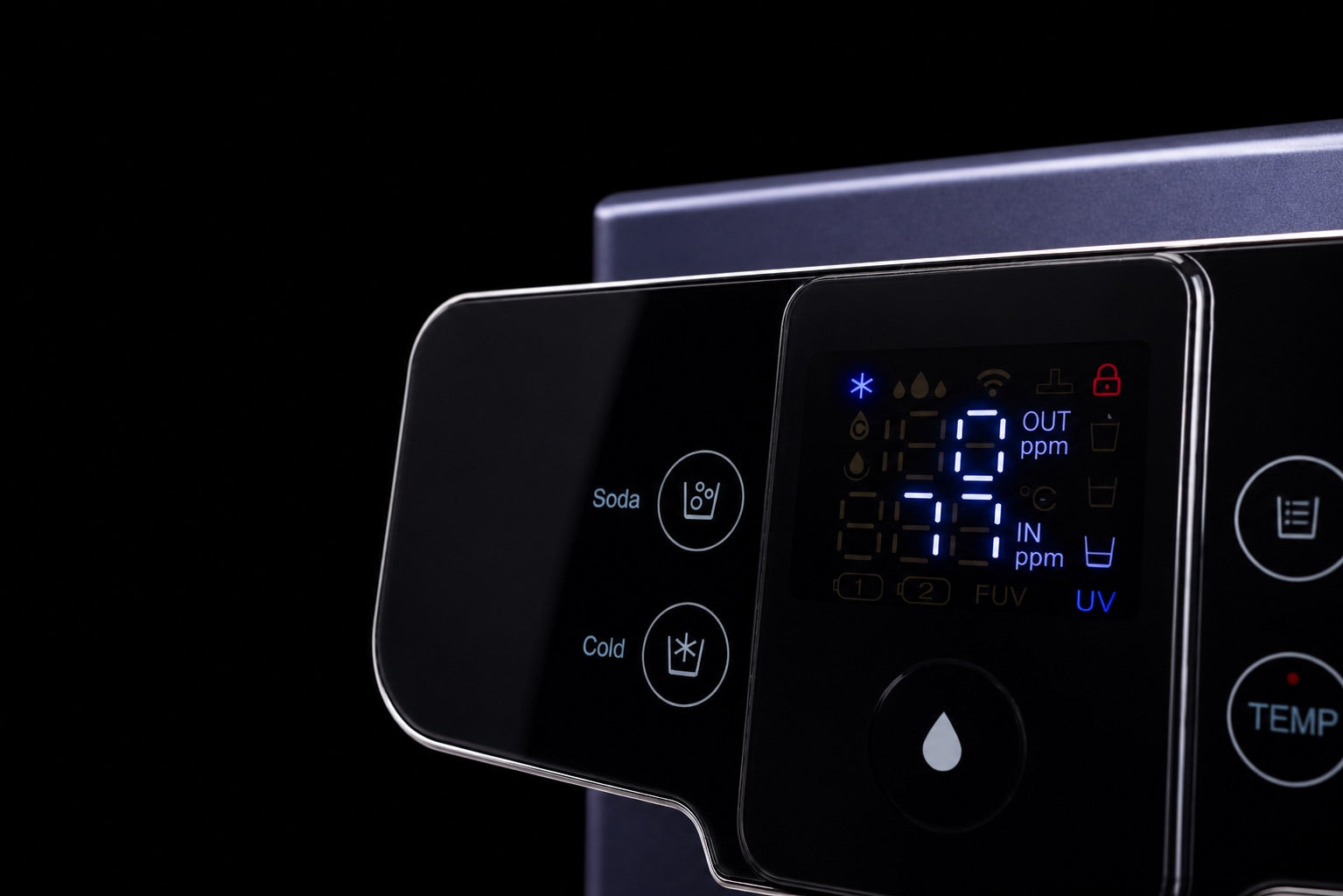 H2OMaster Countertop RO Filter & Sparkling Machine