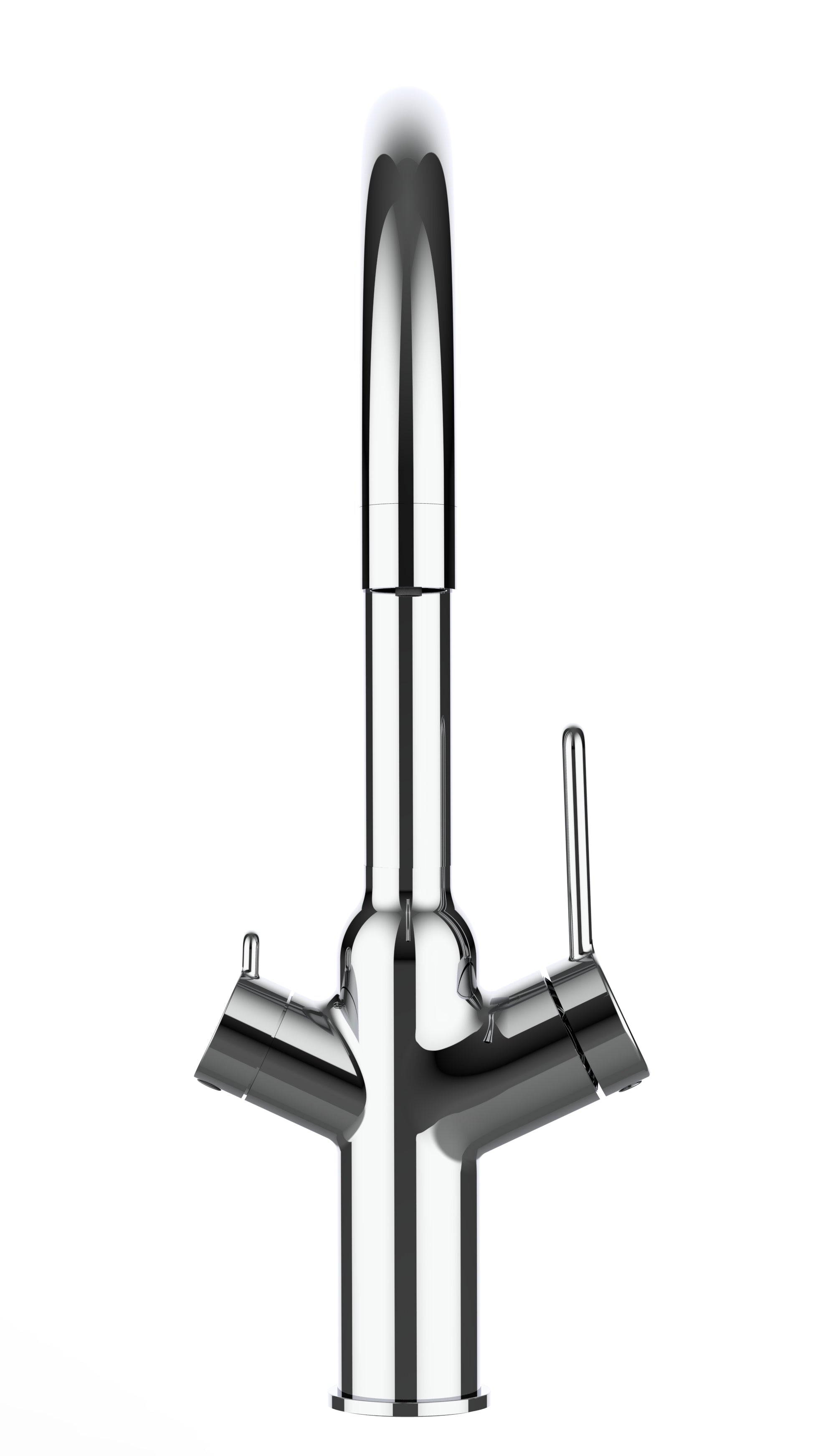 4 Way Kitchen Filter Tap, BOD, with 360° Swivel U-Spout, Chrome