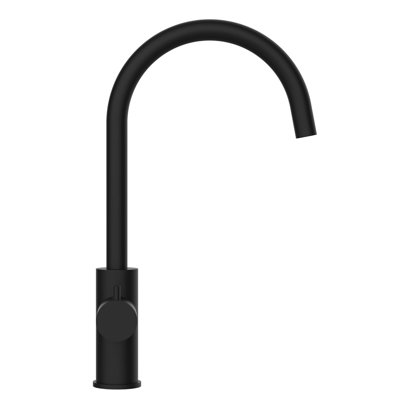 5 Way Kitchen Filter Tap in Solid STAINLESS STEEL, with 360° Swivel U-Spout, Matt Black PVD