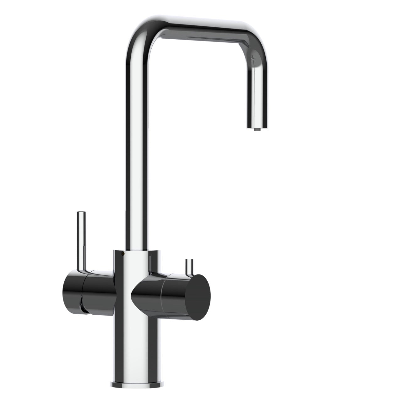 5 Way Kitchen Filter Tap in Solid STAINLESS STEEL, with 360° Swivel N-Spout, Polished