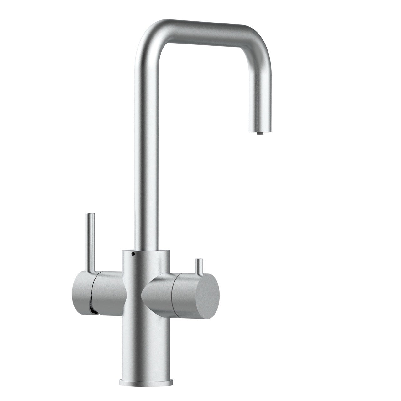 5 Way Kitchen Filter Tap in Solid STAINLESS STEEL, with 360° Swivel N-Spout, Brushed