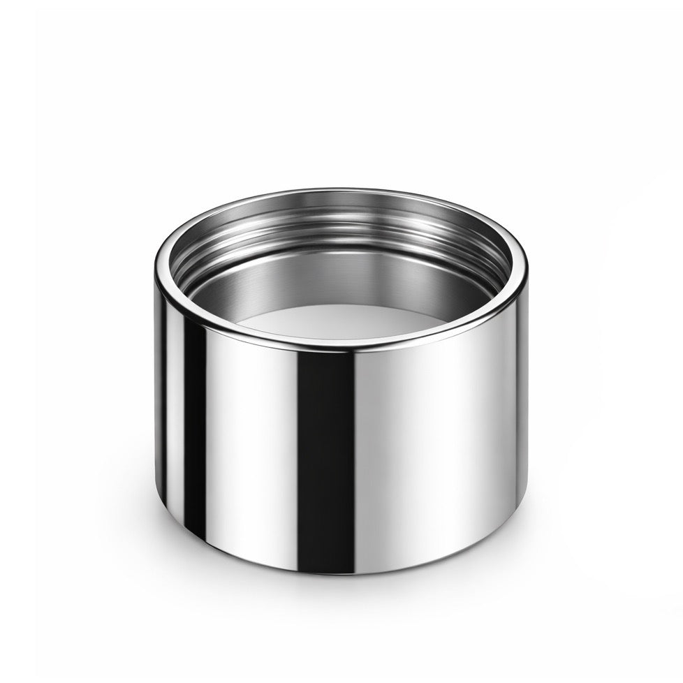 Aerator shell, Polished Stainless Steel, for VIZIO Kitchen Taps art. VZFX011300 / VZFX511300 / VZFX011400 / VZFX511400