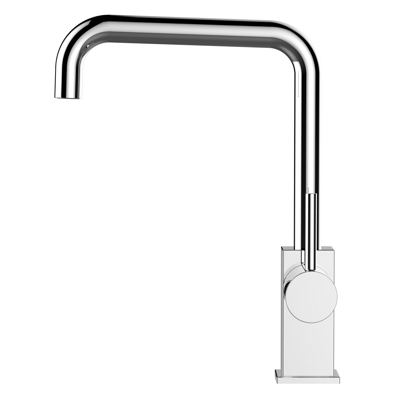 Kitchen Tap, Single lever, QU, with 360° swivel N-Spout, Chrome