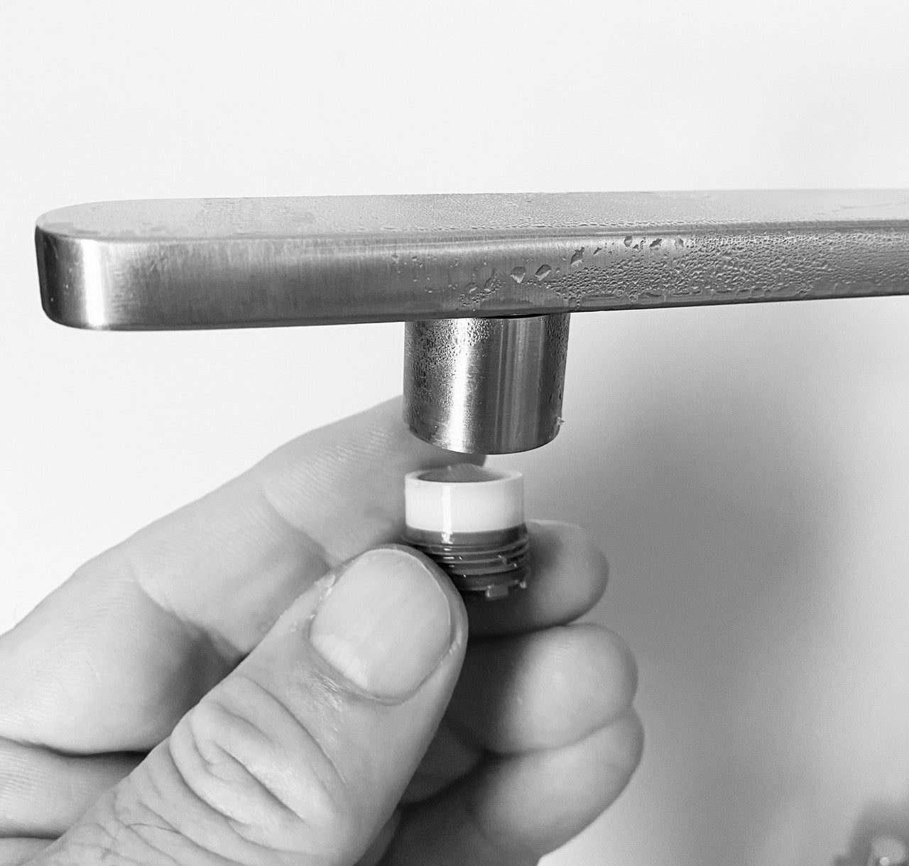 Stainless Steel V4A (AISI 316) Adapter for Water Whirler M16,5x1 to M22x1 Thread