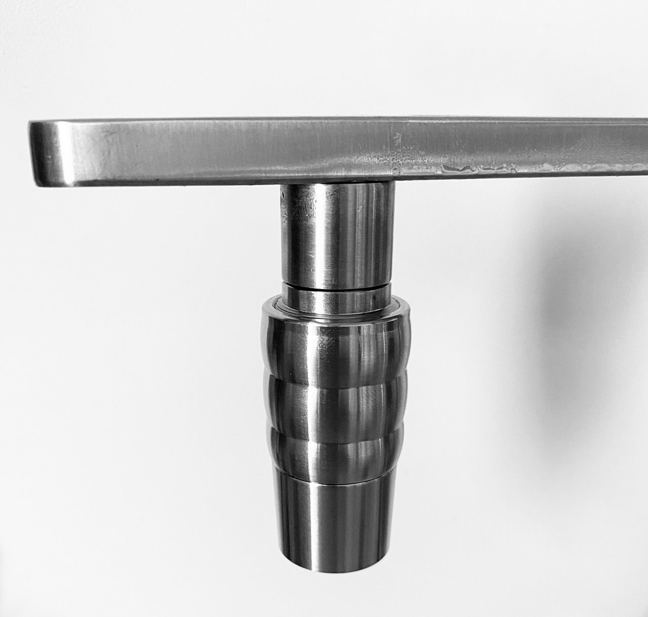 Stainless Steel V4A (AISI 316) Adapter for Water Whirler M16,5x1 to M22x1 Thread