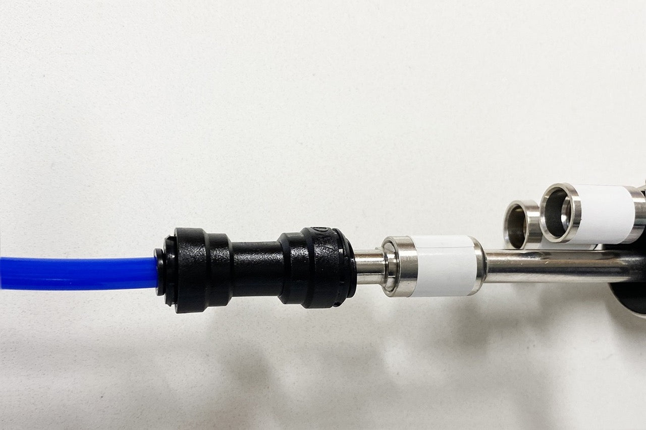 Drinking Water Connection Joint AISI 316 – 10x1 to 8mm Adapter to Replace Standard Flexible Tubes