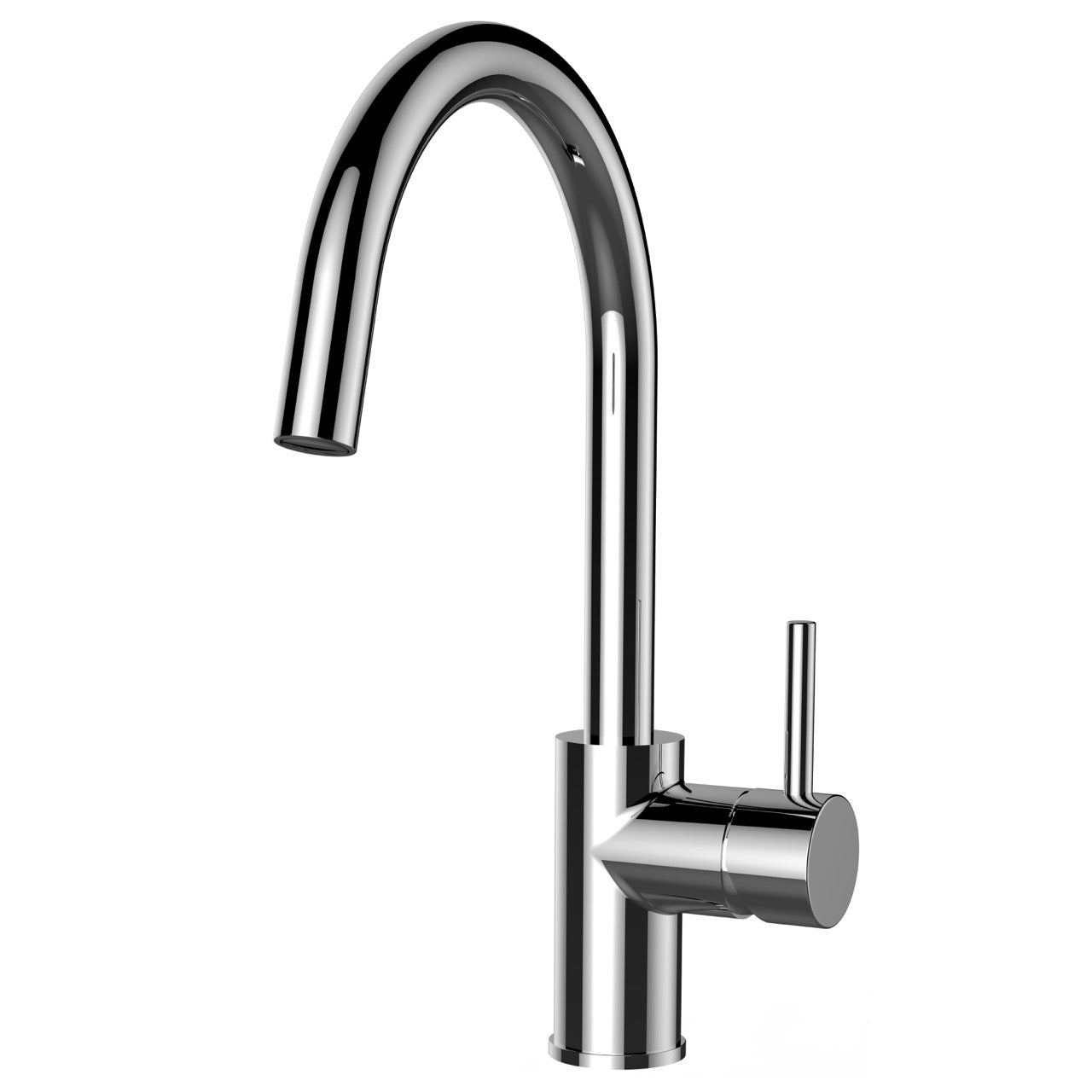 Kitchen Tap, Single lever, SM, with 360° swivel U-Spout, Chrome