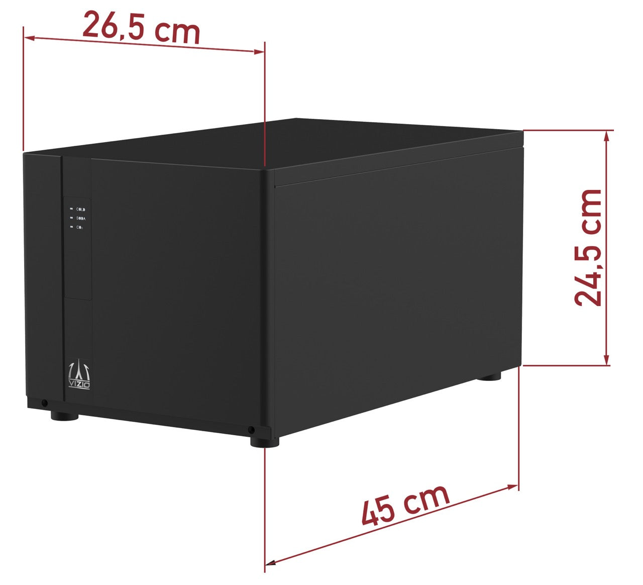 Sparkling Water Machine, CO2 Carbonator, Enjoy Fresh, Chilled & Still Water + CO₂ Pressure Reducer + Adapter for Standard 425 g CO₂ Cylinders