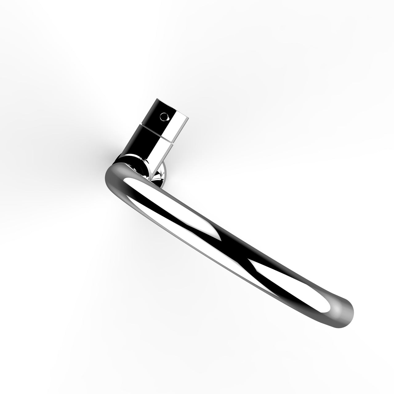 Kitchen Tap, Single lever, TC, with 360° swivel U-Spout, Chrome