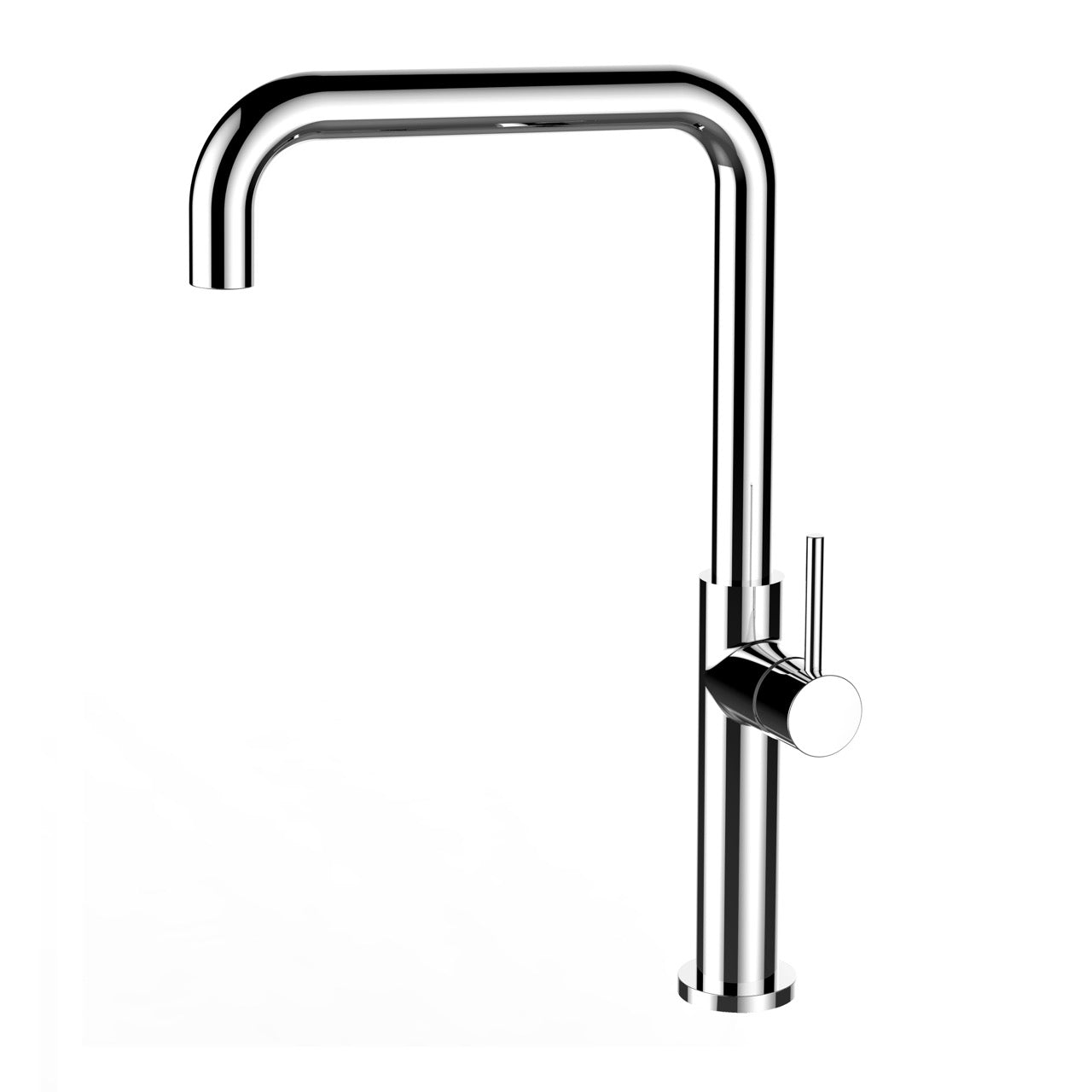Kitchen Tap, Single lever, TC, with 360° swivel N-Spout, Chrome